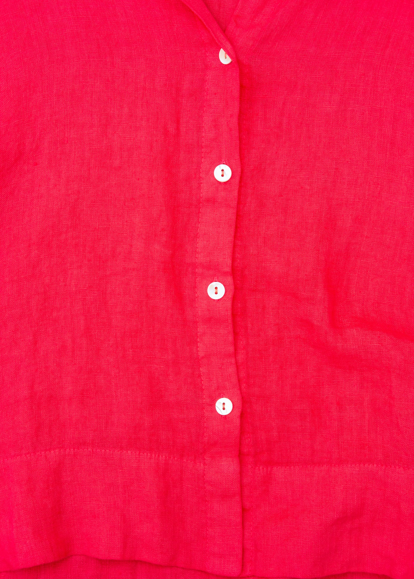 Marilyn Shirt in Fragola Red - Image 3