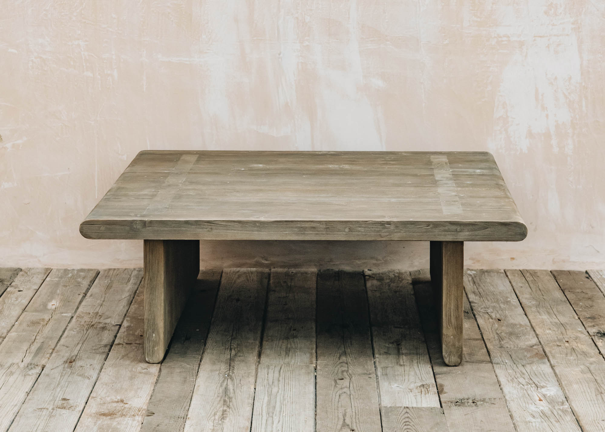 Drake Large Square Coffee Table in Grey