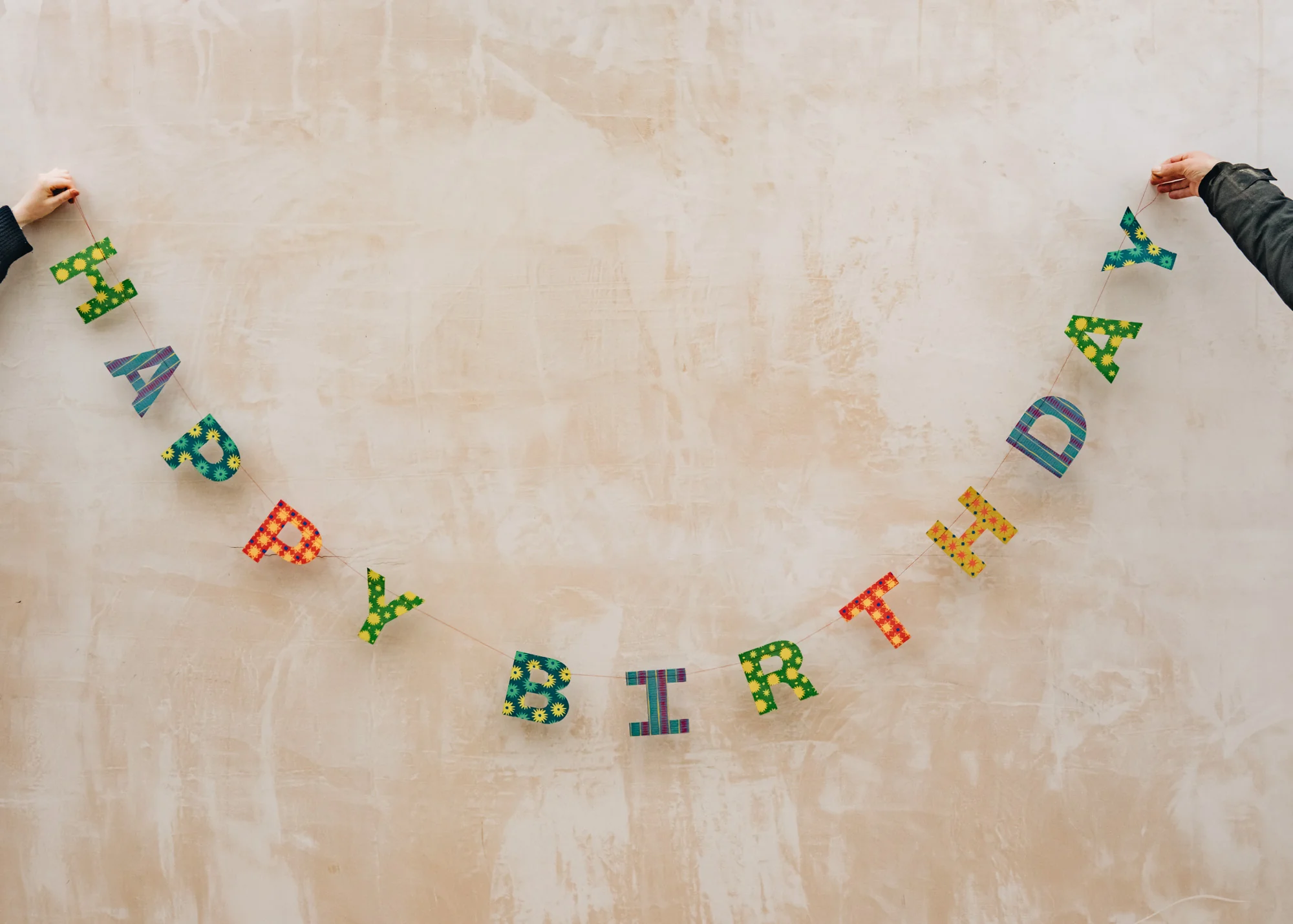 Happy Birthday Garland