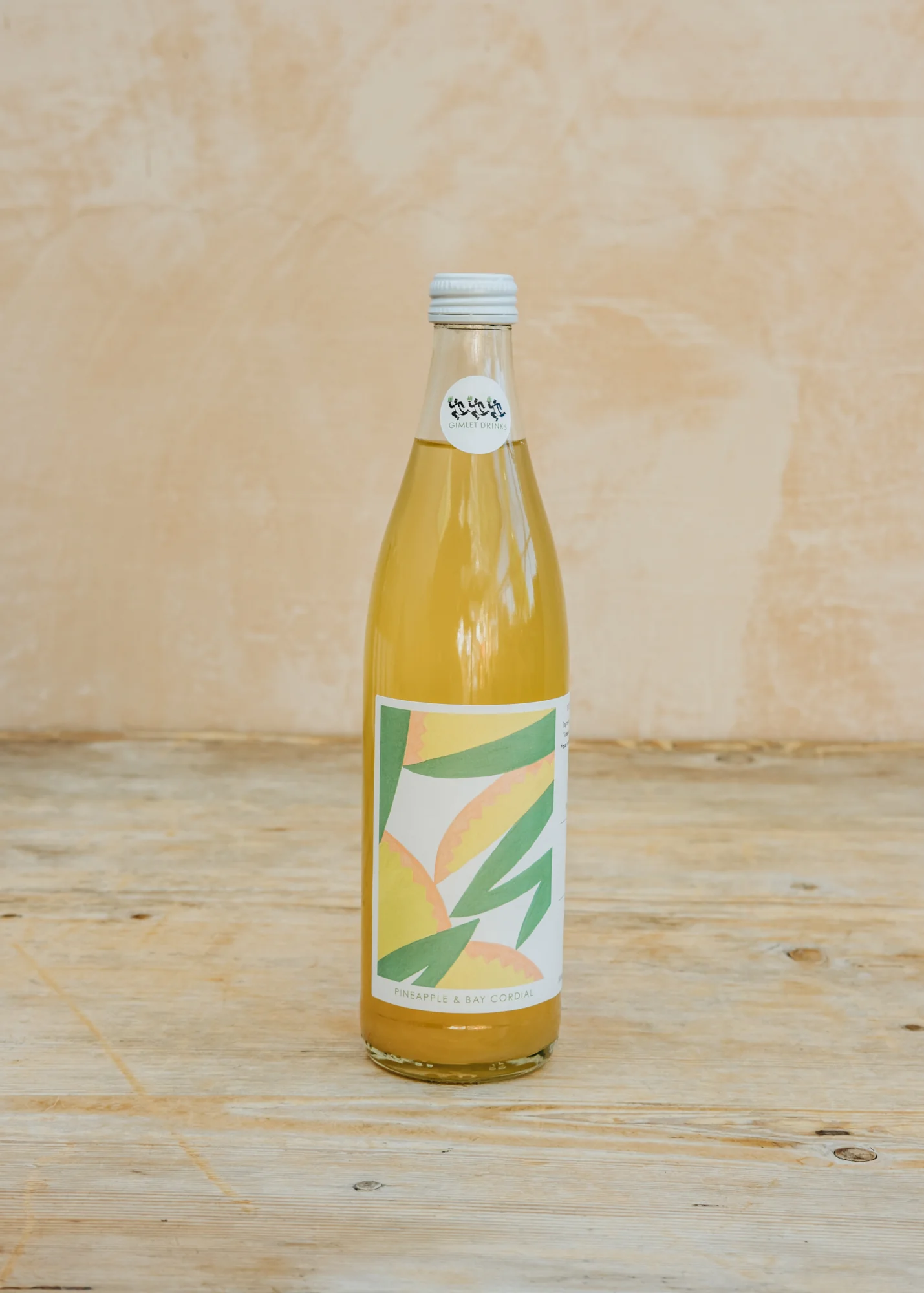 Pineapple and Bay Cordial, 50cl