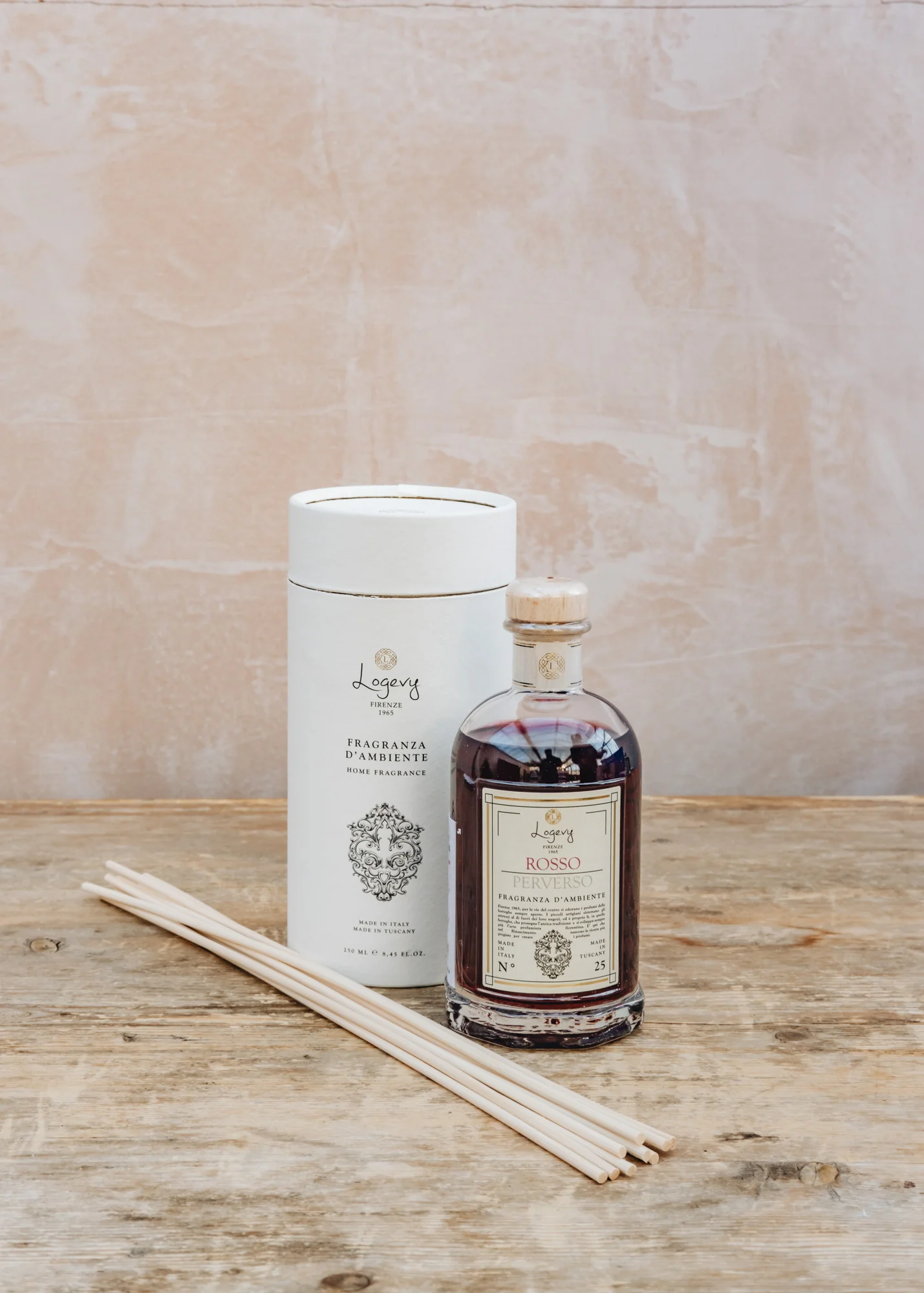 'Rosso Perverso' - Perverse Red Reed Diffuser, 250ml