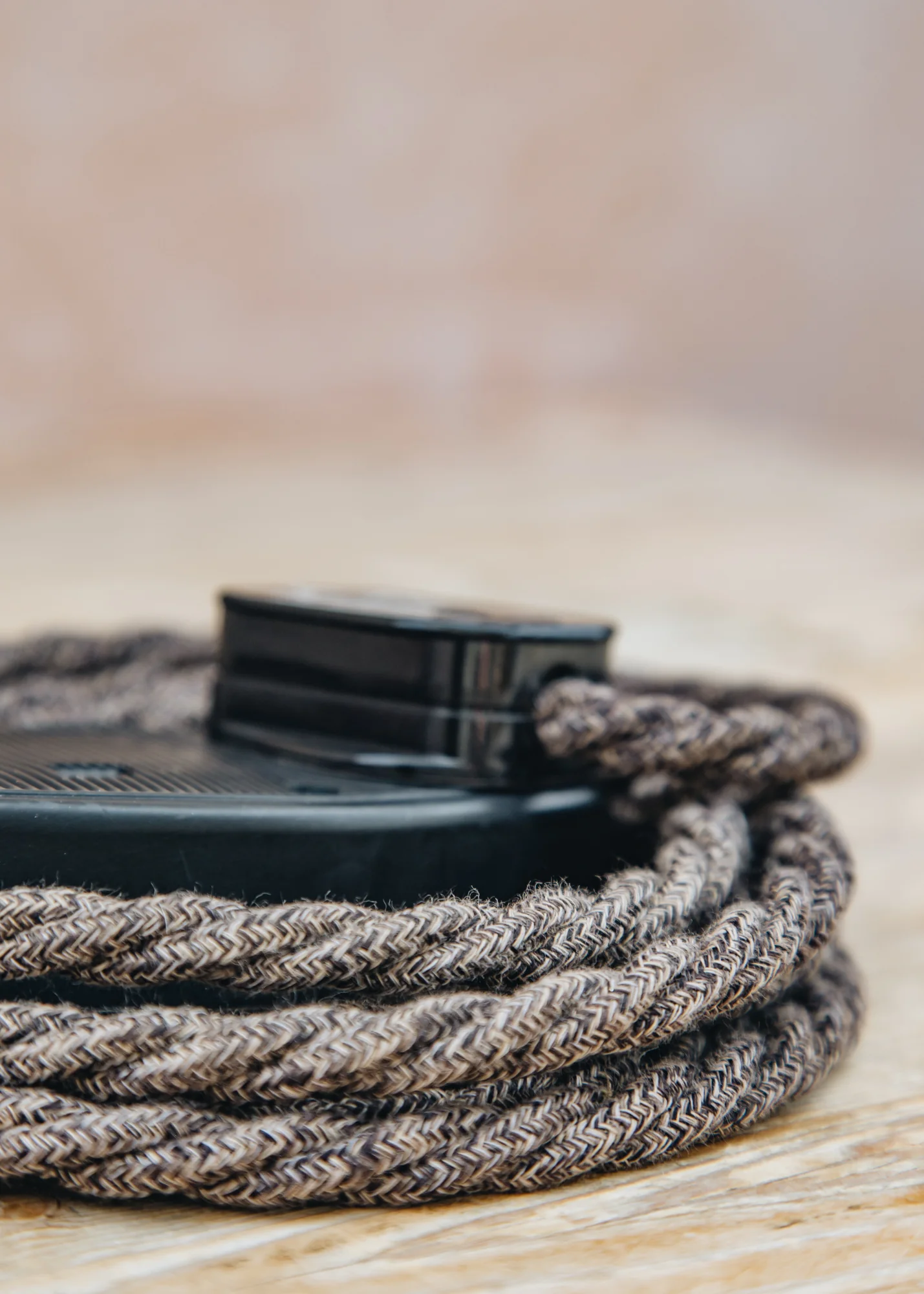 Mocha 3m Extension Lead with Black Two Gang Socket - Image 3