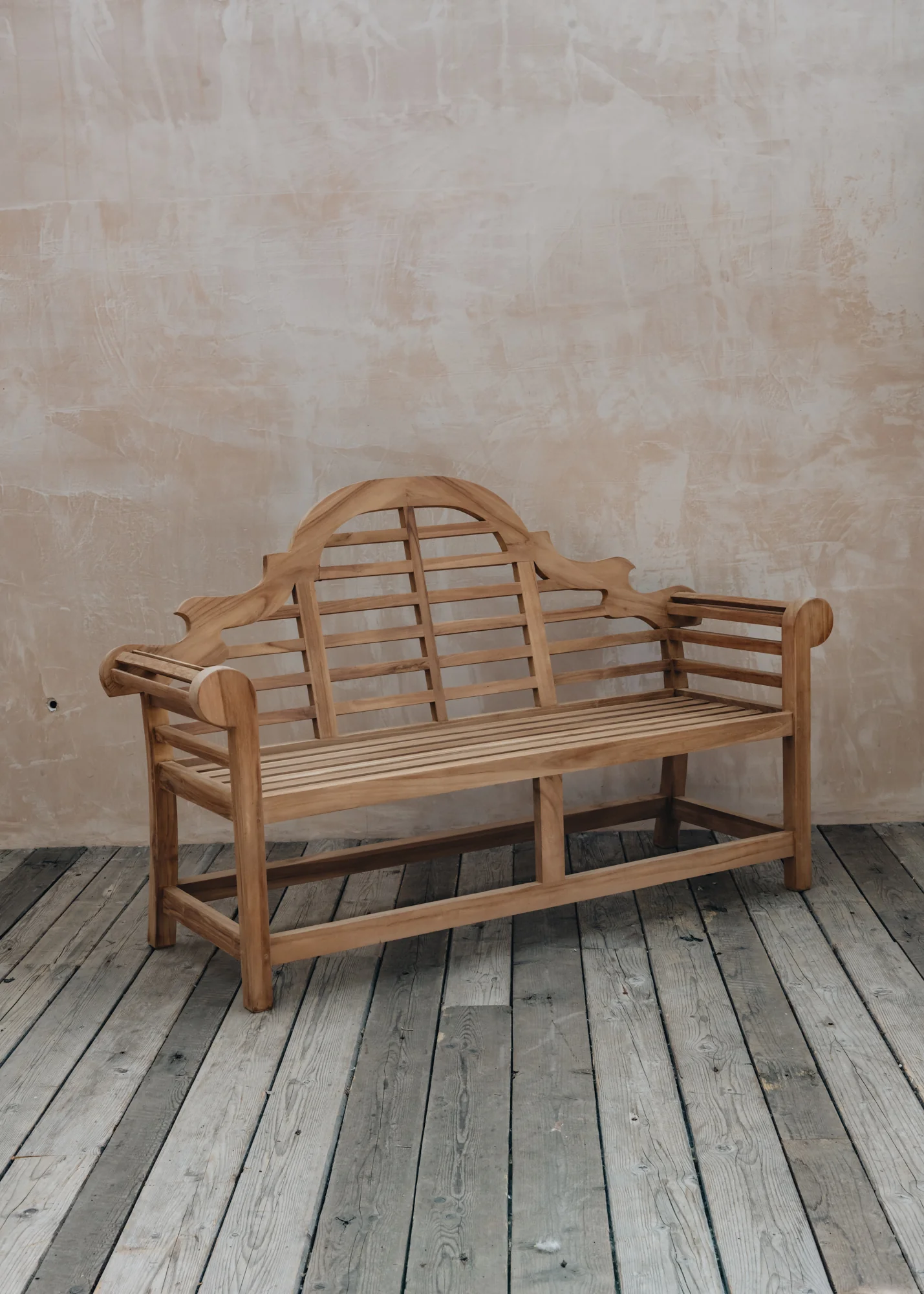 Lutyens Teak Bench - Image 2