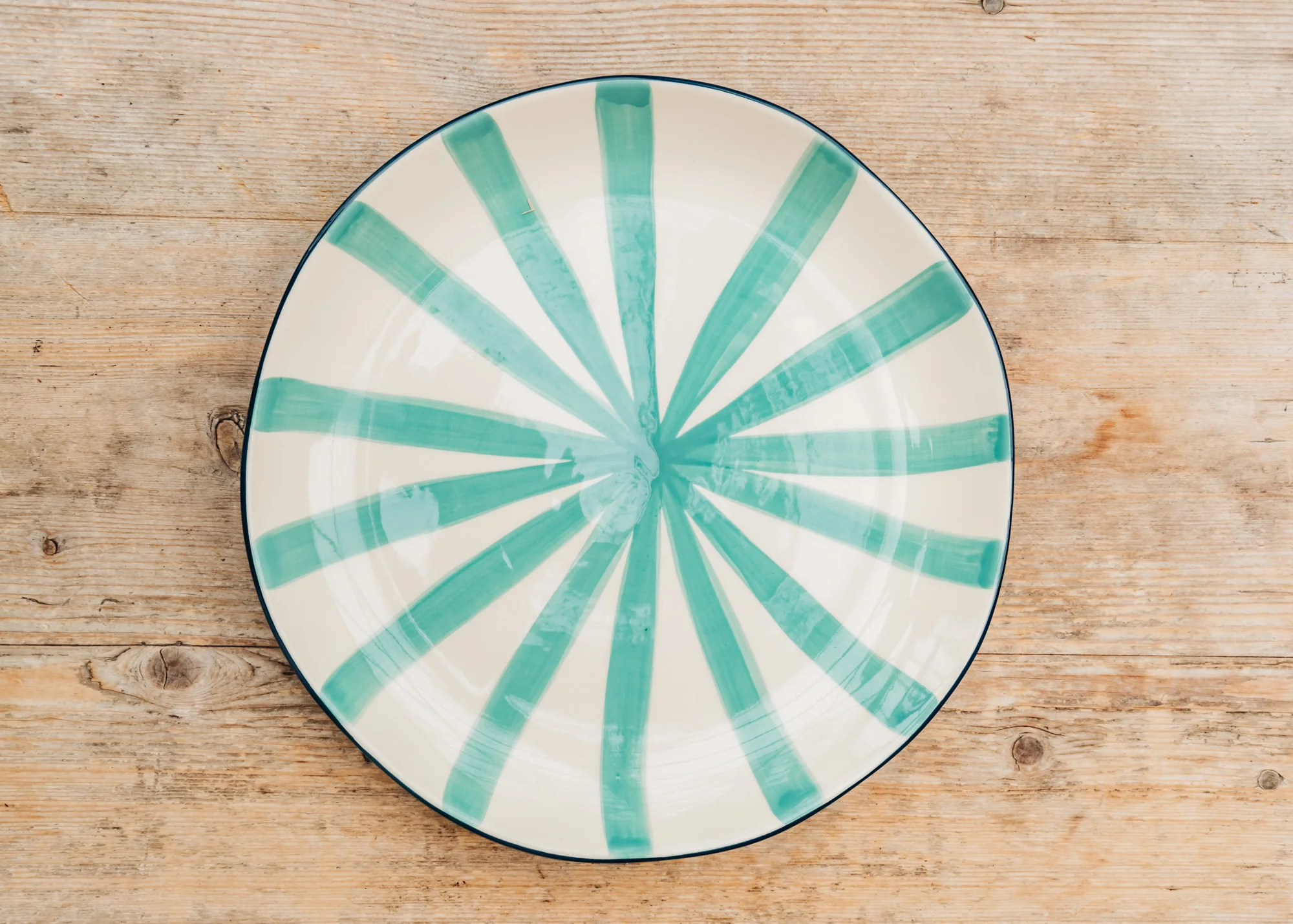 Tri Colour Supper Plate in Tundra - Image 2