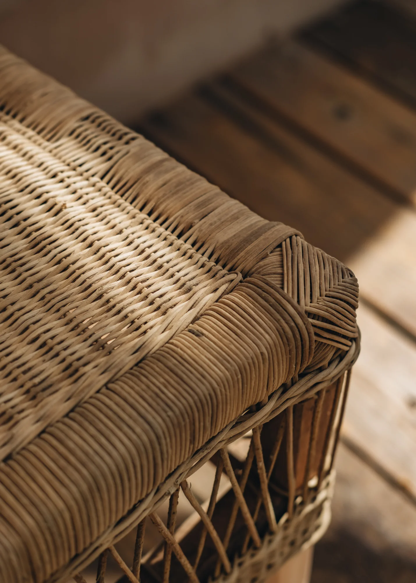 Nzuri Open Weave Dining Chair - Image 5