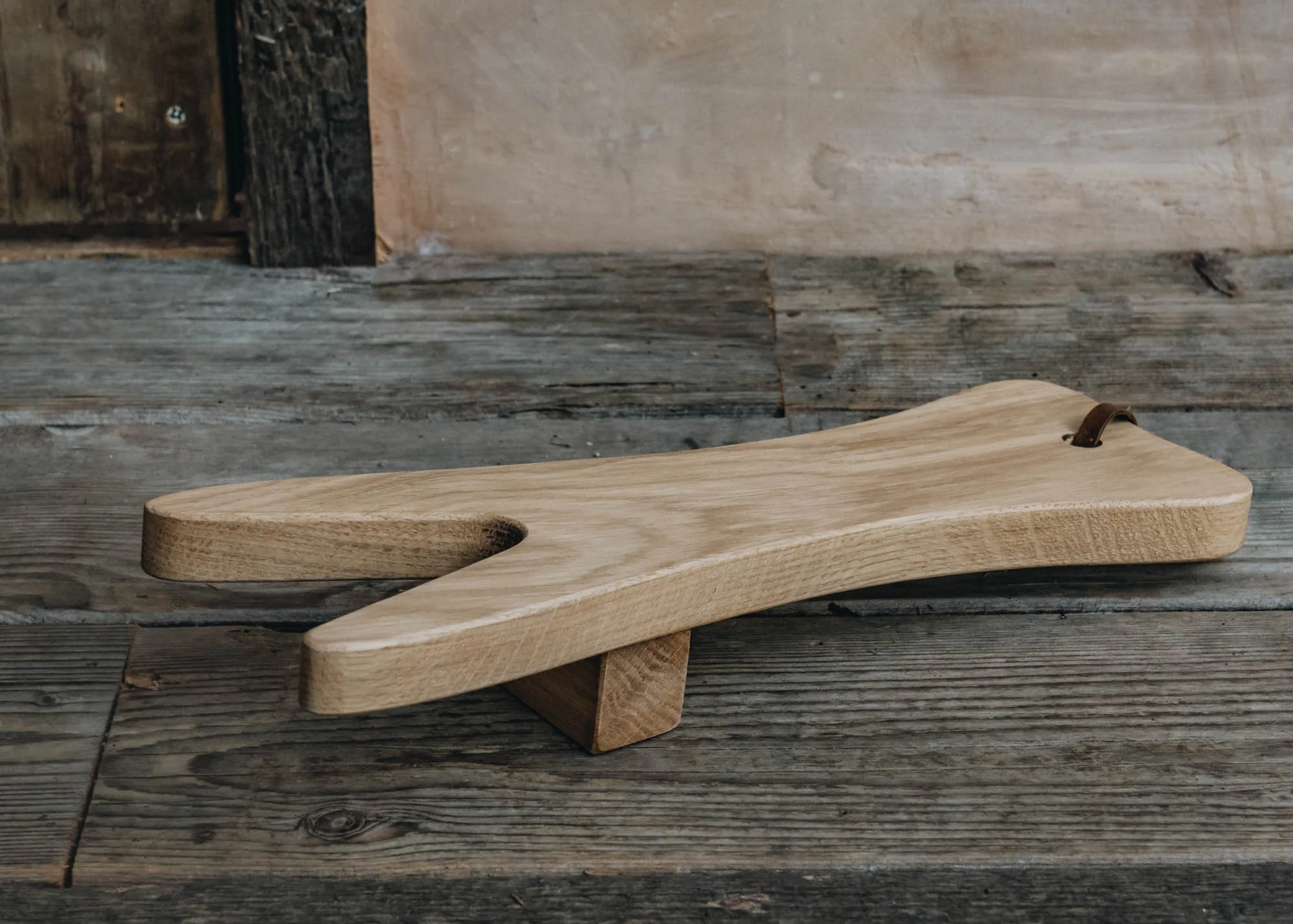 Oak Welly Boot Jack