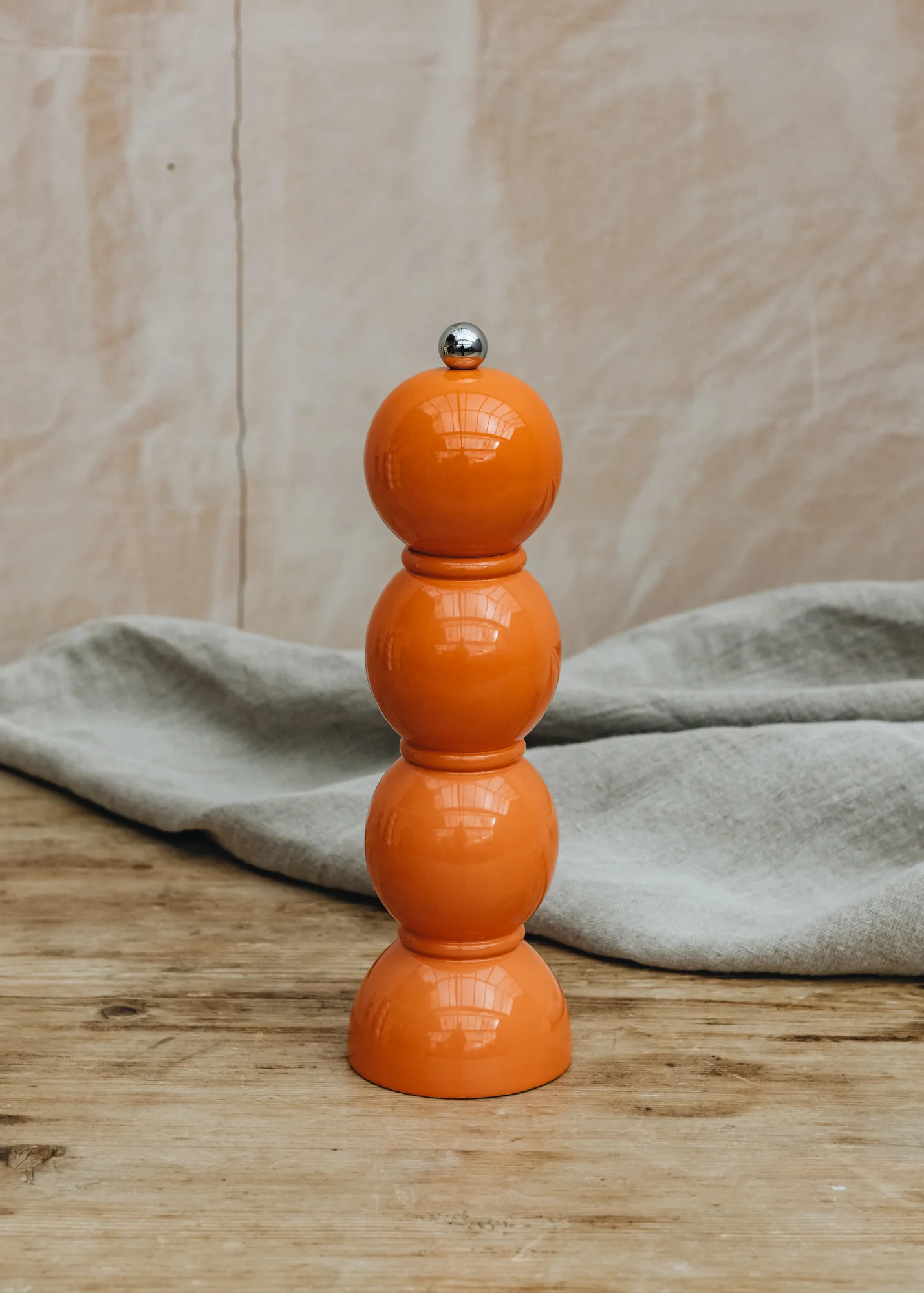 Salt or Pepper Mill in Orange