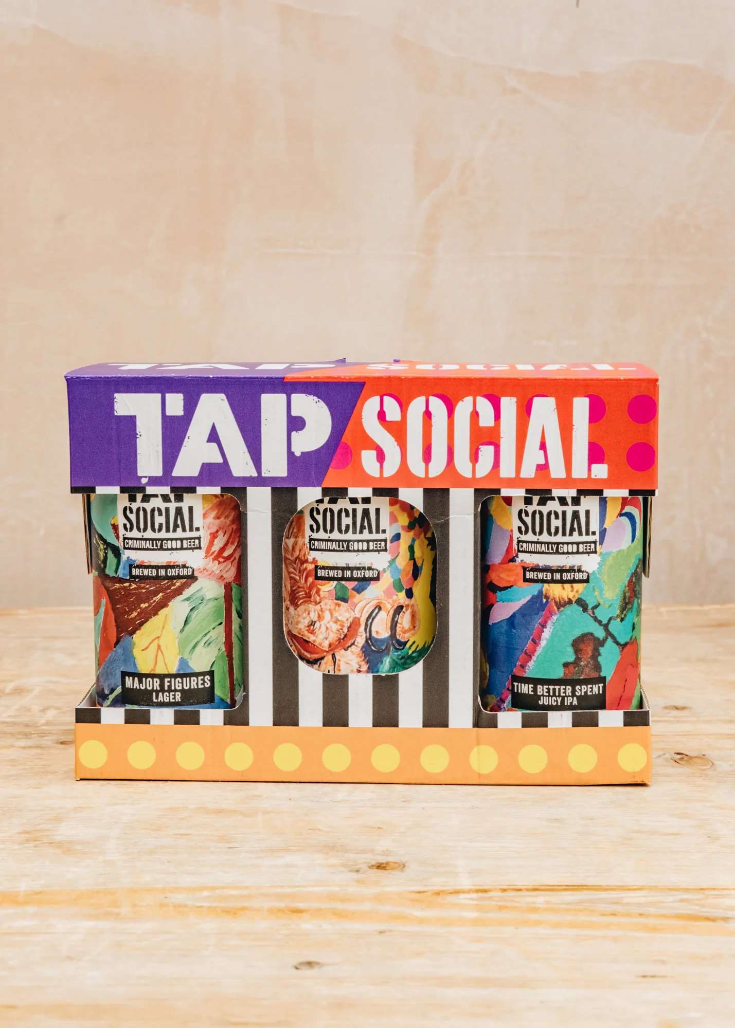Tap Social Three Can Gift Box