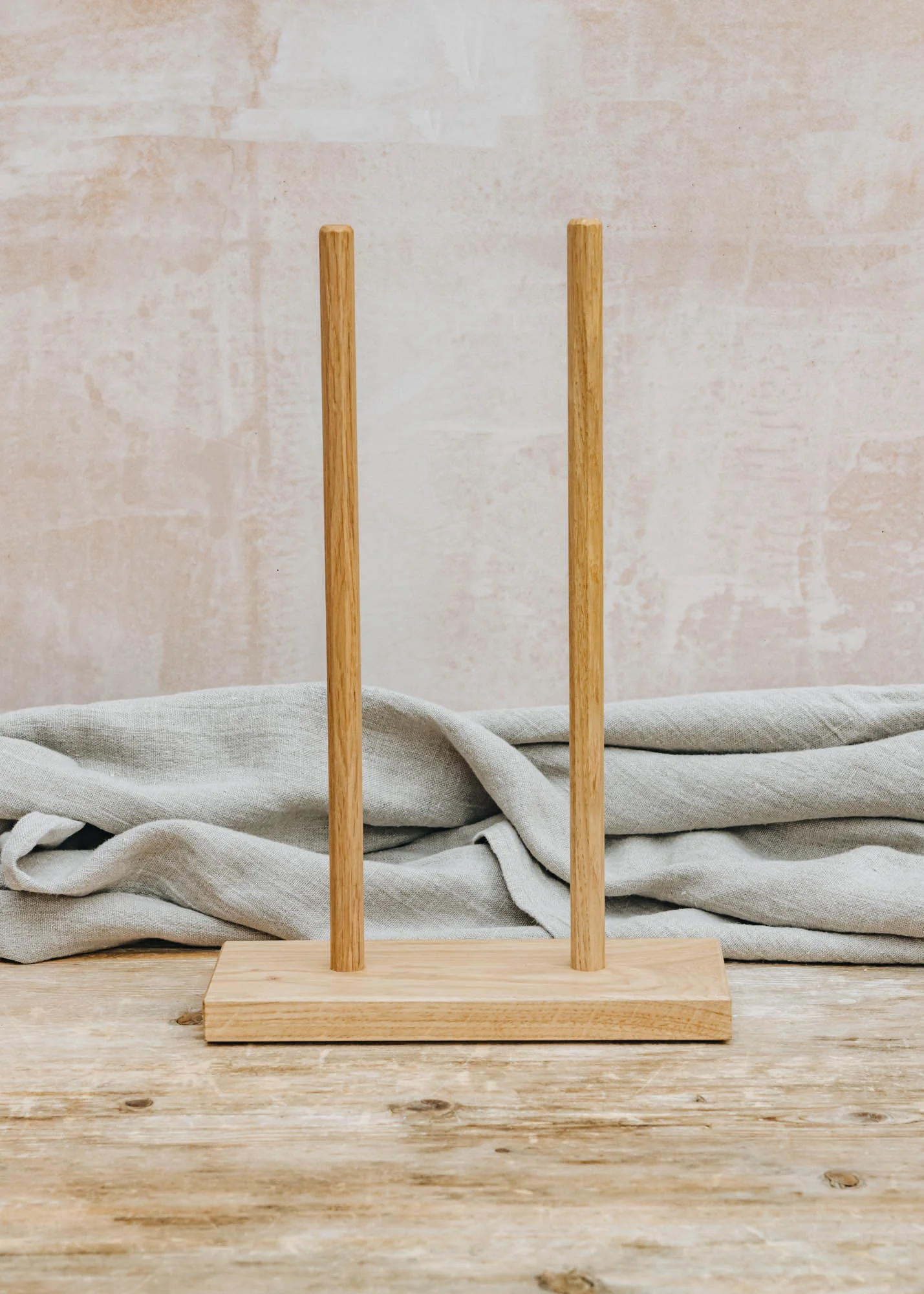 'The Humdinger' Oak Washing Up Glove Holder