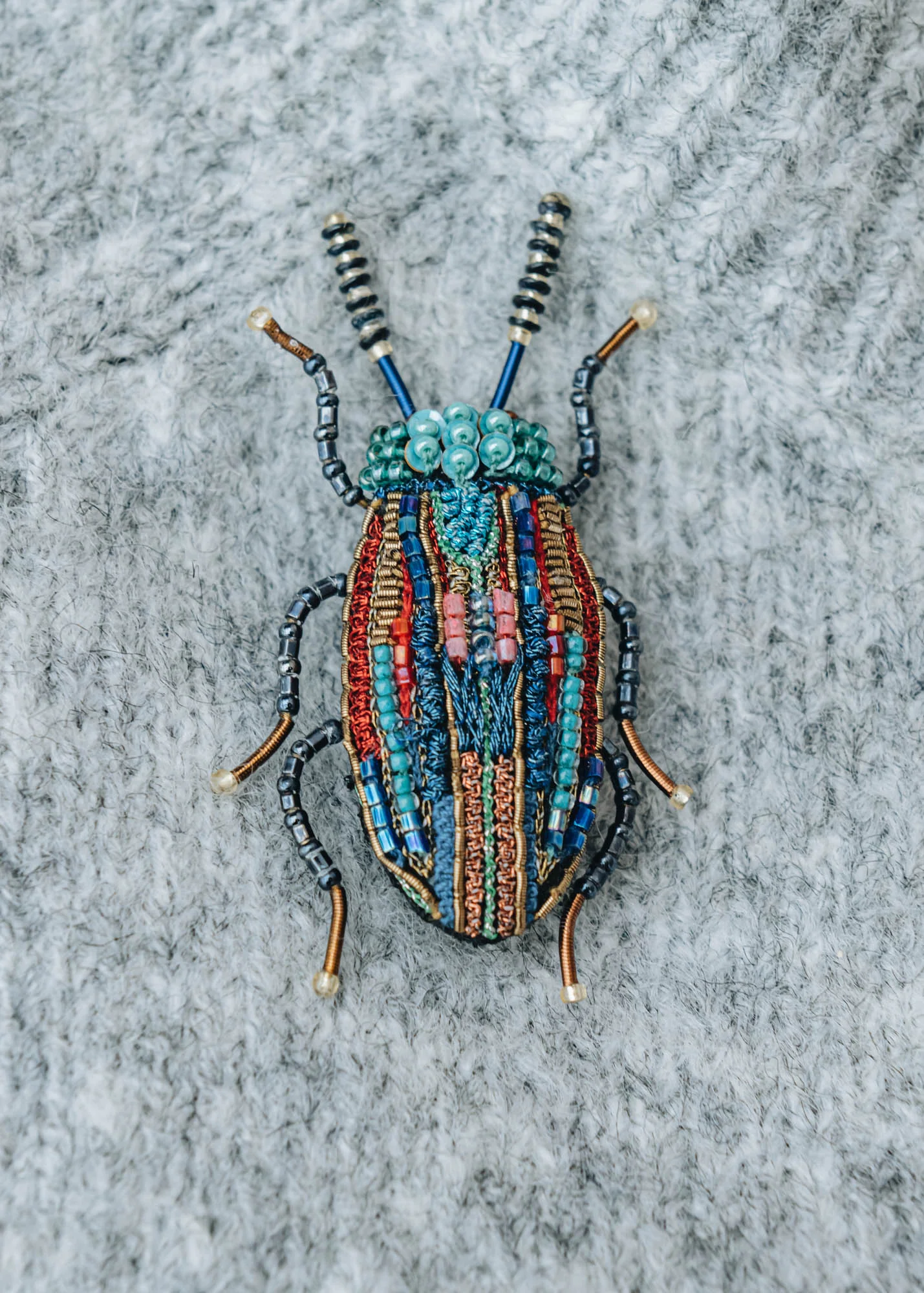 Snowdon Beetle Brooch - Image 2