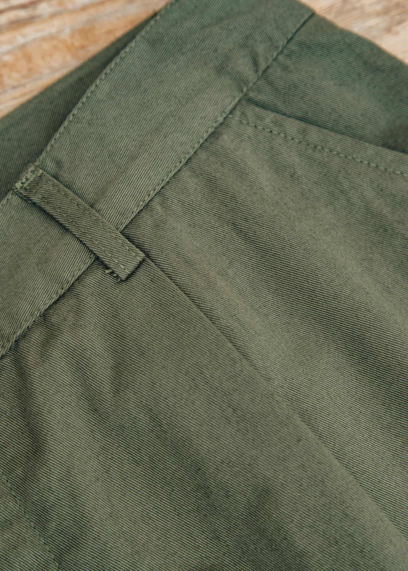 Twill Duke Pant in Light Olive - Image 5