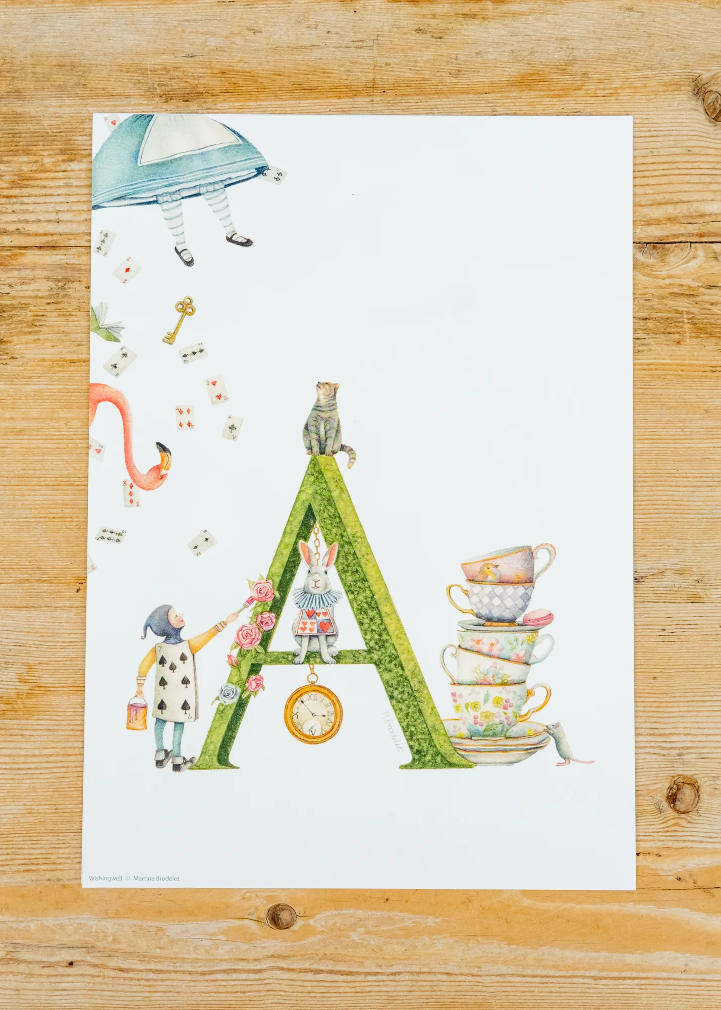 A4 Letter Print A, Alice